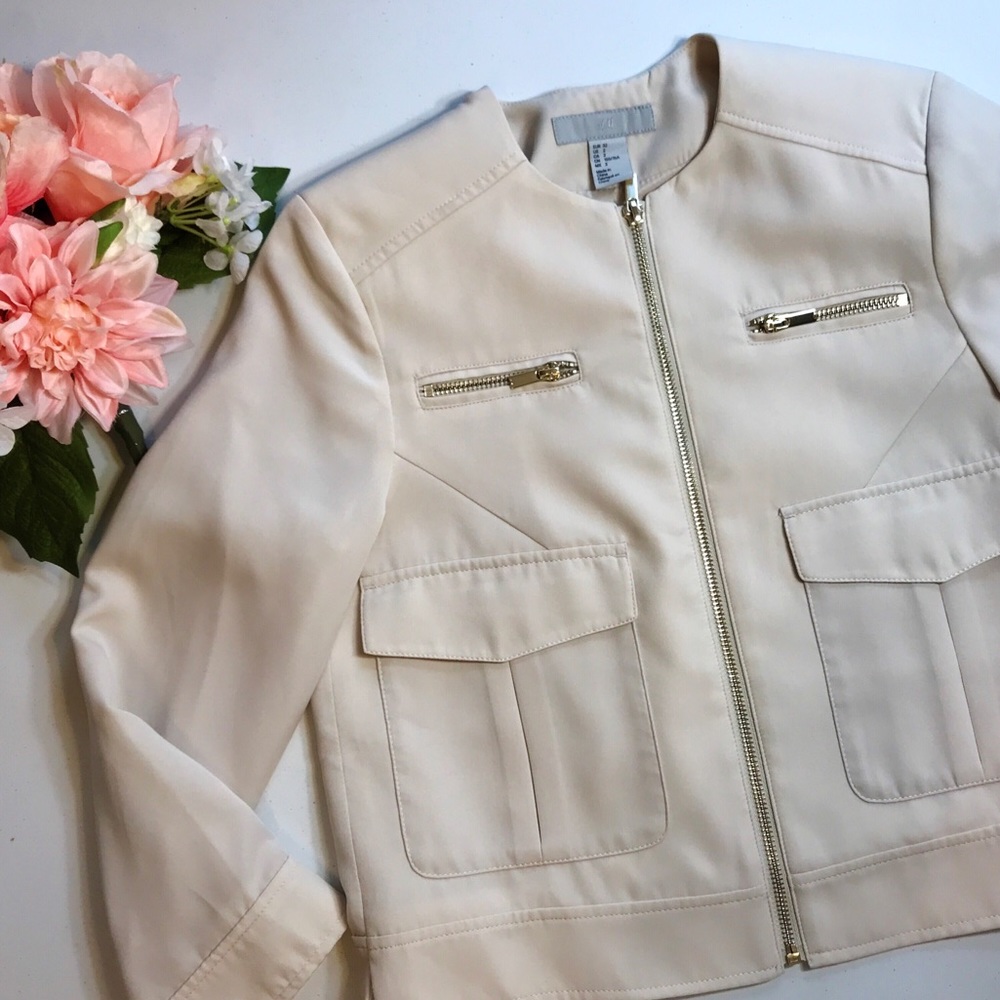 NWOT H&M Zip-Up Jacket